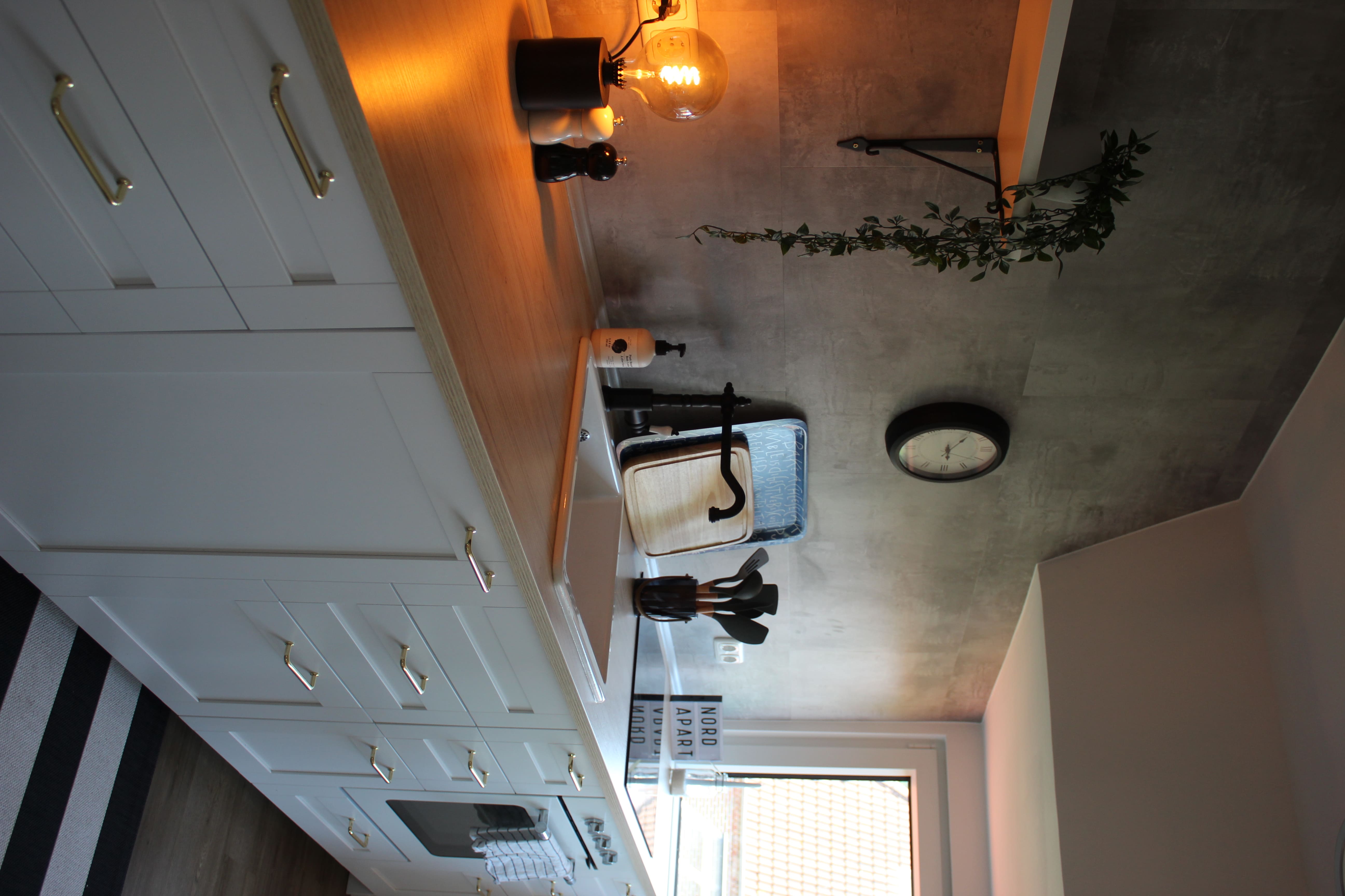 Die Stilvolle Küche unserer Ferienwohnung Offizier
